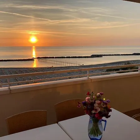 Vista Mare Favolosa “ Tra Cielo E Mare” شقة ريميني